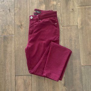 Burgendy Skinny Jeans - Excellent Condition